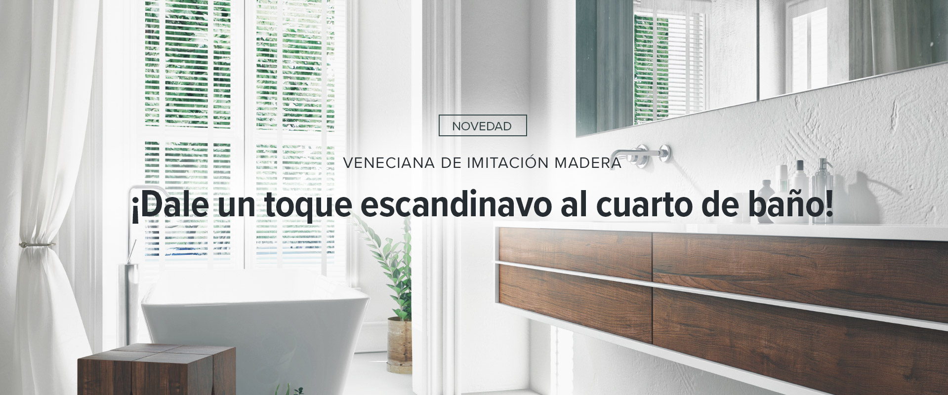 VENECIANAS DE IMITACIÓN MADERA Y DE MADERA NATURAL