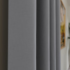 Podgląd: Cortina con Ojales, Tejido Opaco, Producto Terminado Preestreno: Cortina con Ojales, Tejido Opaco, Producto Terminado