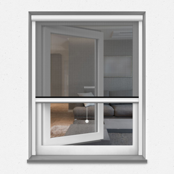 Mosquitera enrollable vertical para ventanas de todo tipo de medidas.