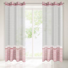 Podgląd: Cortina a Rayas, Tejido Transparente, Producto Terminado Preestreno: Cortina a Rayas, Tejido Transparente, Producto Terminado
