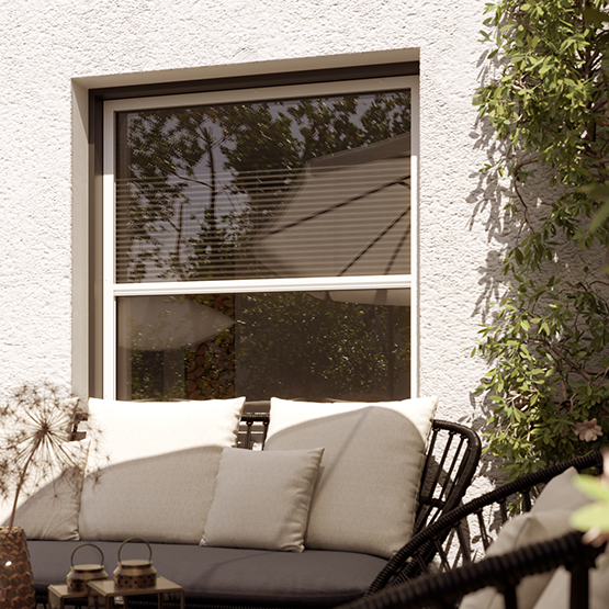 las mosquiteras plisadas a medida pueden usarse en las ventanas y puertas de balcón