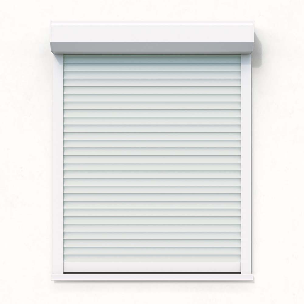 Persiana Enrollable para Fachada, Standard, Blanco