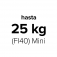  hasta 25kg (FI40) Mini