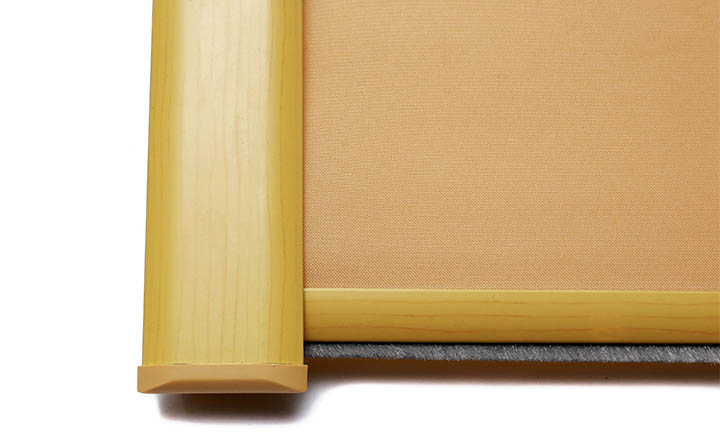Cajón y guías laterales para estor enrollable para ventanas de tejado