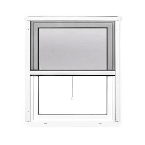 Mosquitera Enrollable Vertical 4 en 1, para Ventanas, Producto Terminado, Blanco