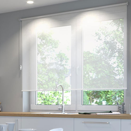 estores enrollables de ventana a medida para cocina