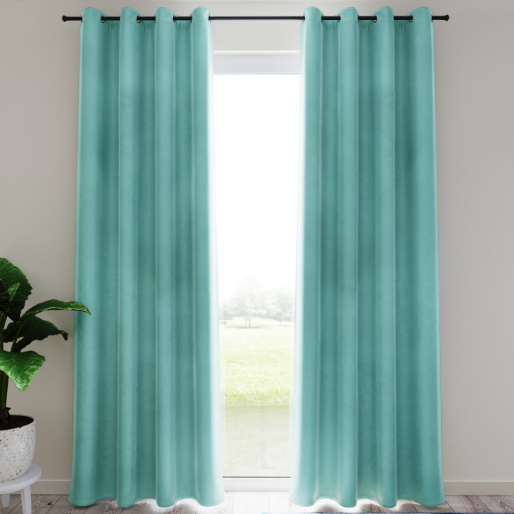 Cortina con Ojales, Tejido Opaco, Producto Terminado
