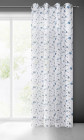 Podgląd: Cortina con Estampado de Flores, con Ojales, Producto Terminado Preestreno: Cortina con Estampado de Flores, con Ojales, Producto Terminado