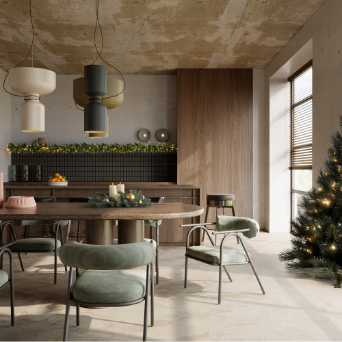Diseño natural y ambiente cálido