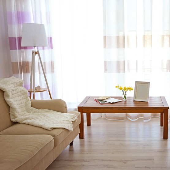 cortinas transparentes con adornos