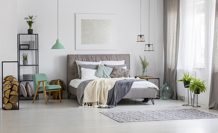 Cortina loneta/visillo para habitación